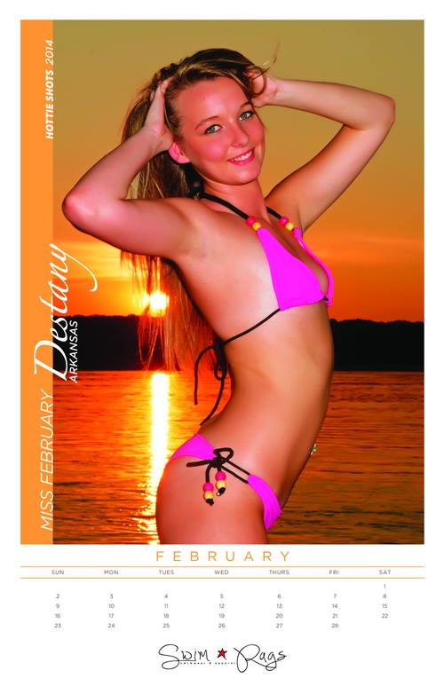 Hottie Shots 2014 Bikini Calendar
