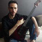 Portugal's Pedro Almeida Guitarist Relaxing the Studio