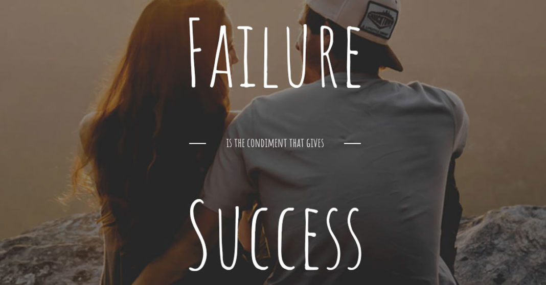 Quote Meme: Failure is the Condiment That Gives Success its Flavor - Meme - California Pretty Magazine